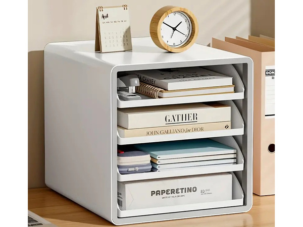 Ящики для документов 4 ящика органайзер полки для столовых принадлежностей