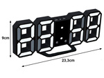 Led budík elektronický teploměr s alarmem