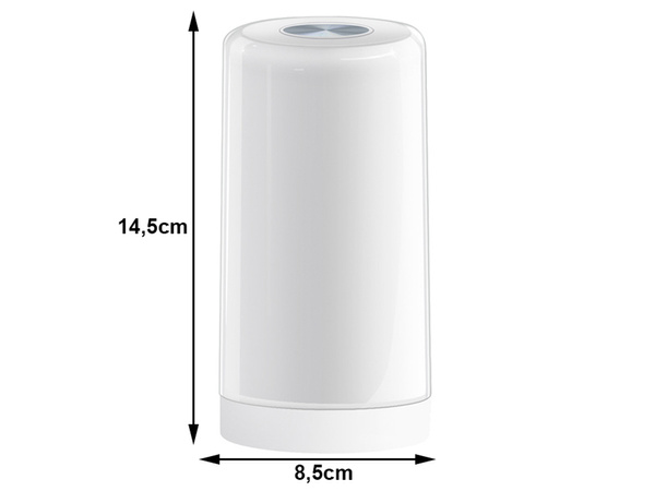 Luz nocturna de sobremesa usb touch color wireless