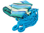 Garden hammock double xxl tourist striped cover 200 x 150 large