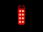 Bicicletă lumina din spate a condus lumina usb biciclete