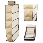 Organizador de armario estante colgante con 5 estantes 70 cm