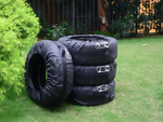 Cubiertas de neumáticos ruedas 13-17 pulgadas juego de 4pcs impermeable con asa