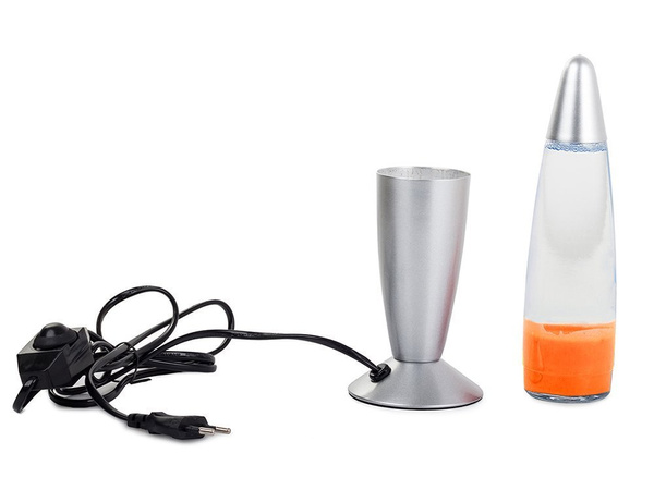 Éjszakai fény víz lámpa viasz láva láva lávával