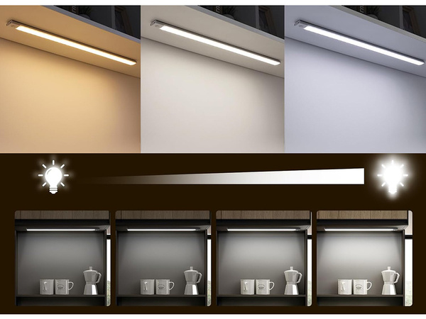 Usb 30cm lámpara de mango usb 30cm se sujeta al sensor del cajón