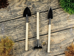 Juego de herramientas de jardineria rastrillo pala 3en1 mini herramientas para macetas