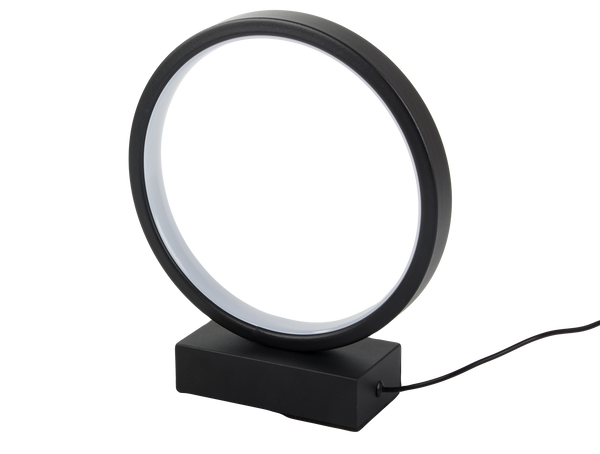 Nachtlampe tischlampe rund ring farbe kalt warm neutral regulierung