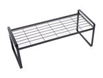 Estante metálico de un nivel organizador de cocina estante de altillo para encimera de cocina