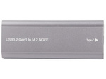 Hdd adapter box m.2 sata ngff usb 3.1 usb typ-c 2230-2280mm