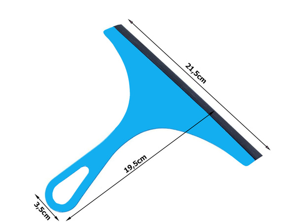 Window cleaning wiper with window water handle