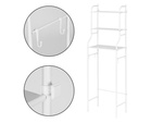 Standing shelf over washing machine laundry rack bathroom cabinet 3 shelves