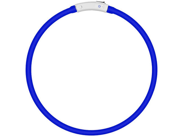 Collier d'éclairage led pour chiens et cats imperméable réglable 47cm usb