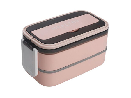 CAJA DE DESAYUNO 1,4L HXD6609 ROSA (36) GAB_B