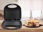 Opékač topinek gril na panini tortilly sendviče s nepřilnavým povrchem 750w