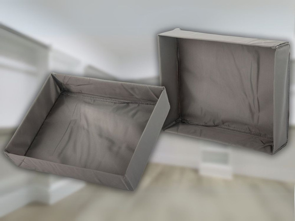 Organizador ropa interior para armario cajon gris universal