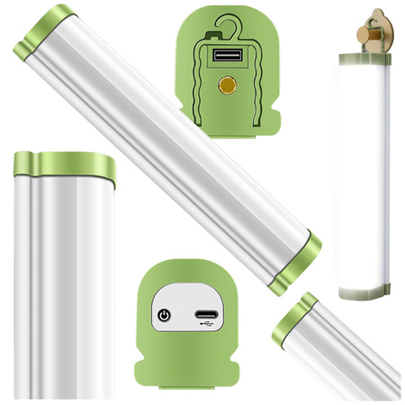 Led dielňa lampa s magnetom hák univerzálne dobíjateľná batéria powerbank