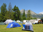 Tienda iglo para 4 personas con toldo camping playa