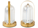 Noapte lampă de masă de cristal condus lanternă atingere