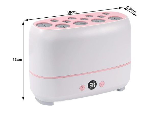 Uscător electric de pensule pentru 12 pensule timer
