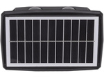 Lámpara solar led para fachada con sensor crepuscular aplique de pared