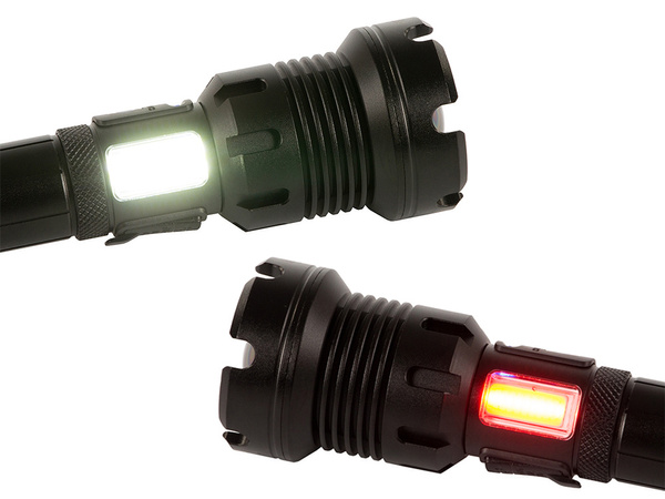Linterna táctica bailong led xhp160 cob strong