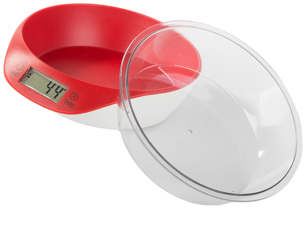 Electronic kitchen waiter with removable bowl 5kg/1g digital precisional scale