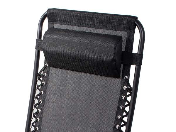 Folding beach chair zero gravity 2in1 touristic chair