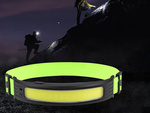 Cob reflective head torch