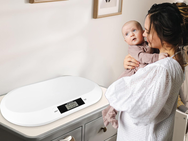 BALANCE ELECTRONIQUE POUR NOURRISSONS ET ENFANTS JUSQU'A 20 Kg PRECISION 10g