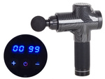 Pistolet de massage masseur corporel lcd puissant sans fil set case
