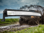 FARO DE TRABAJO REFLECTOR 130 CM 192+42 LED BARRA HALÓGENA 675W 12V 24V