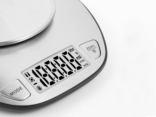 Elektronická kuchynská váha s digitálnou presnou váhou 5kg/1g