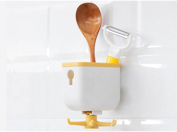 Cintre de cuisine porte-outils rotatifs étagère