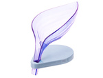 Bath soap leaf soap dish with drain