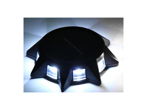 Garden lamp solar panel ground lamp with dusk sensor driven in