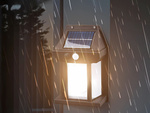 Lampa solarna z czujnikiem zmierzchu ruchu 3 tryby wodoodporna 600lm