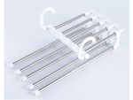 5-pair pull-out wardrobe trouser rack