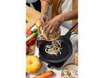 Large furnishing pans coated with non-infrigerant induction gas 28cm xl
