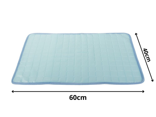 Față de pernă răcoritoare 60x40 matrace cu gel pe o singură parte pentru noapte