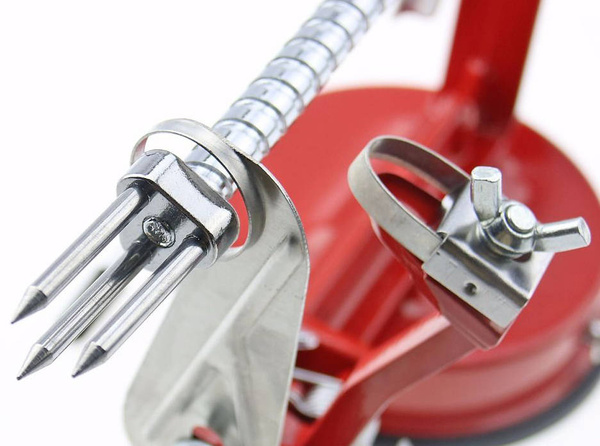 Škrabka na jablka ocelová 3v1