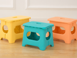 Tabouret pliant en plastique tabouret de cuisine repose-pieds pratique résistant