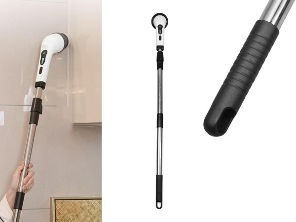 Rotační mop elektrický čisticí kartáč 9 různých nástavců