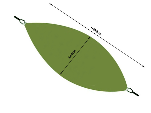 Survival 250x140 cool kétszobás túra hammak moscitterrel