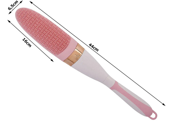 Silicone back massager brush