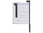 Paper-cutting guillotine metal measure b7-a4