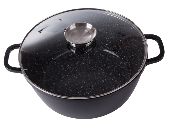 Cratiță cu capac 12.6l inducție aromatizator