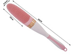 Silicone back massager brush