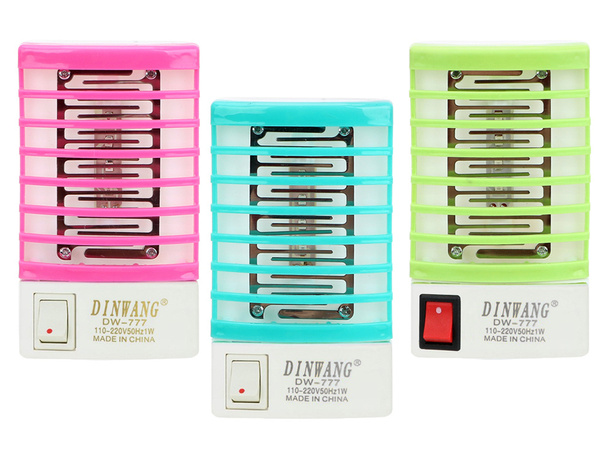 Lampara repelente de mosquitos uv electrica para enchufe