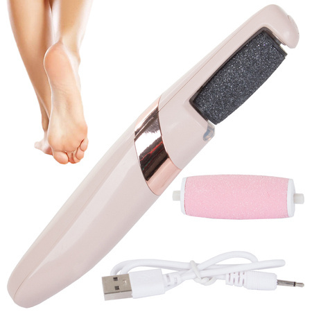 Electric heel file grinder led