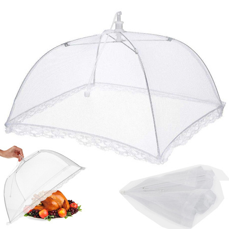 Mosquito net cover food fruit barbecue insect protection 40cm